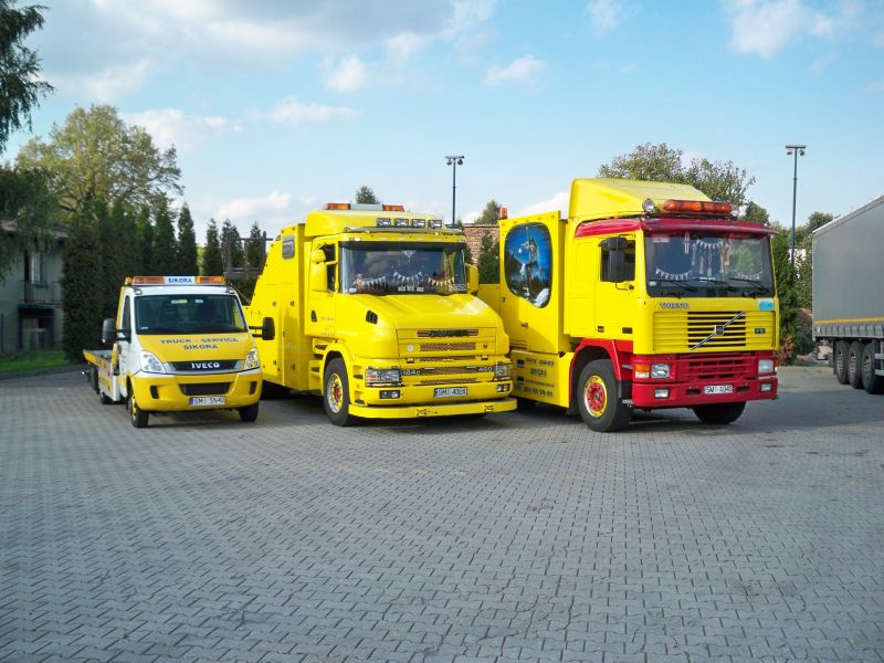  TRUCK-SERVICE  Sikora,      Pomoc Drogowa       ,holowanie kraj zagranica
