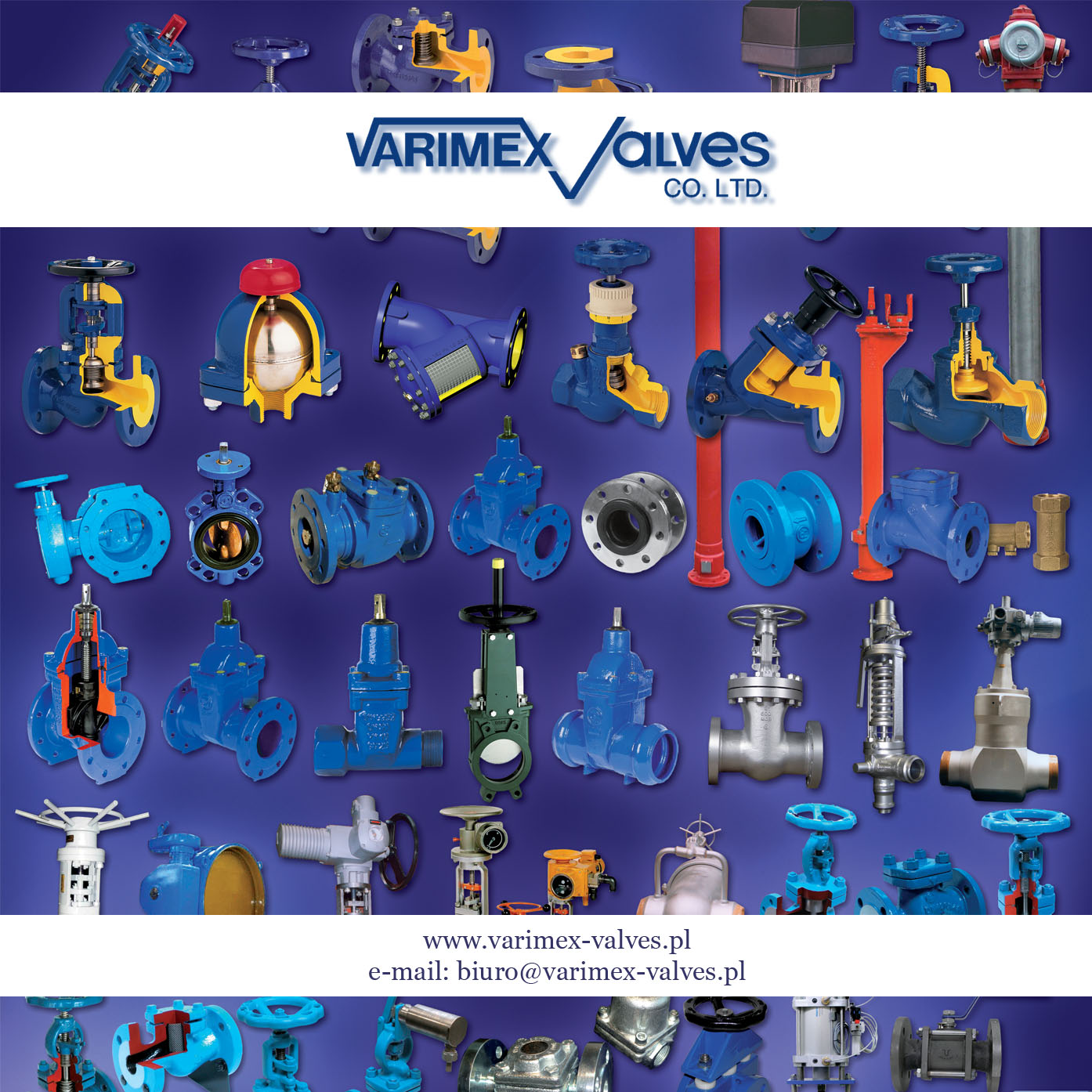 Varimex-Valves Sp z oo Handel zagraniczny Siłowniki i armatura Weterynaria,siłowniki pneumatyczne
