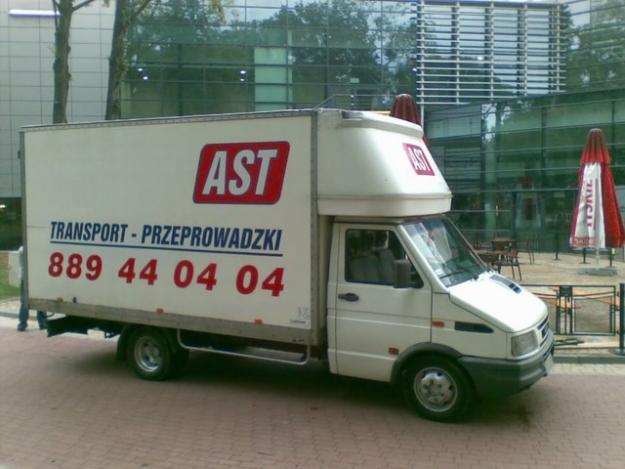 AST TRANSPORT-PRZEPROWADZKI,bagażówka