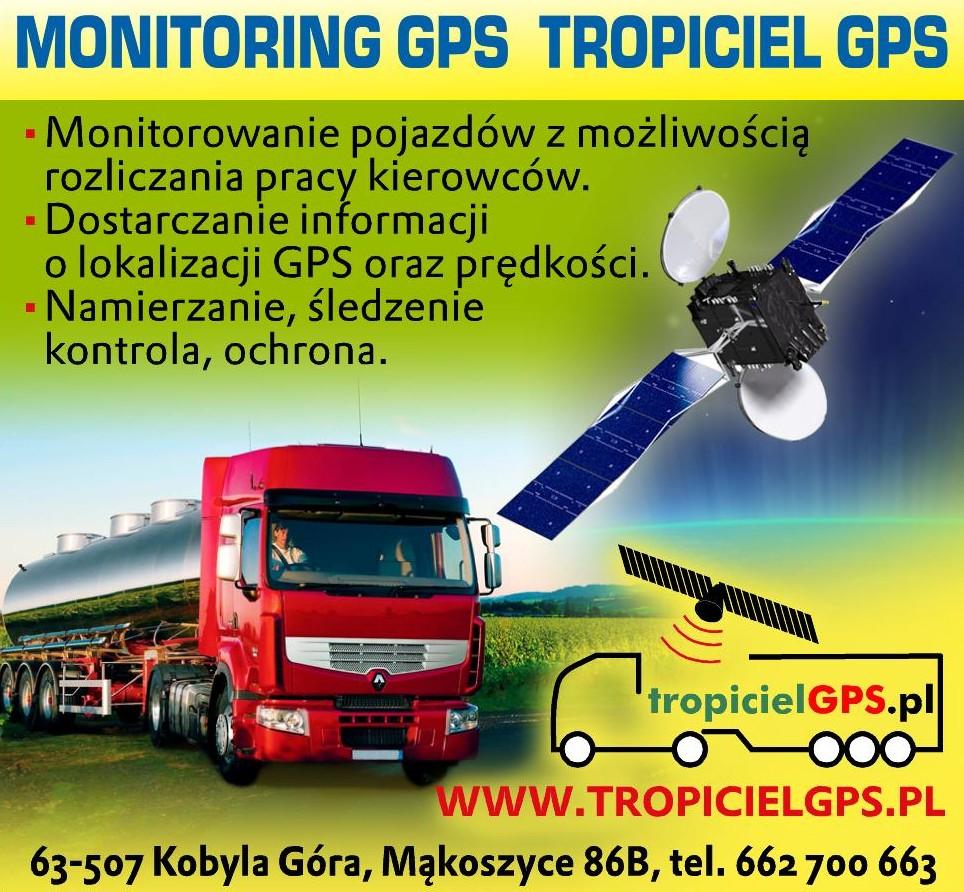 Monitoring gps pojazdów, systemy lokalizacji Tropiciel GPS,monitorowanie pojazdów
